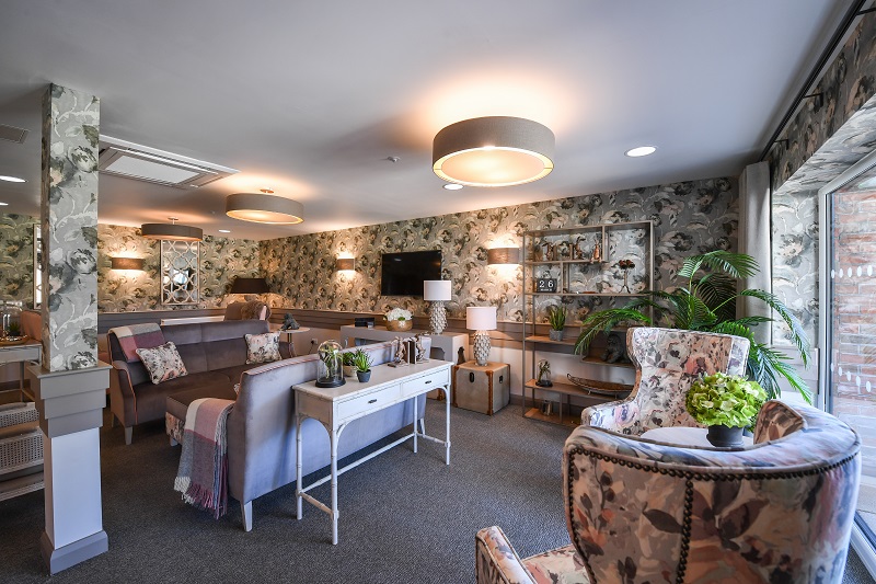 The newly-built care home has 71 en-suite bedrooms and communal facilities