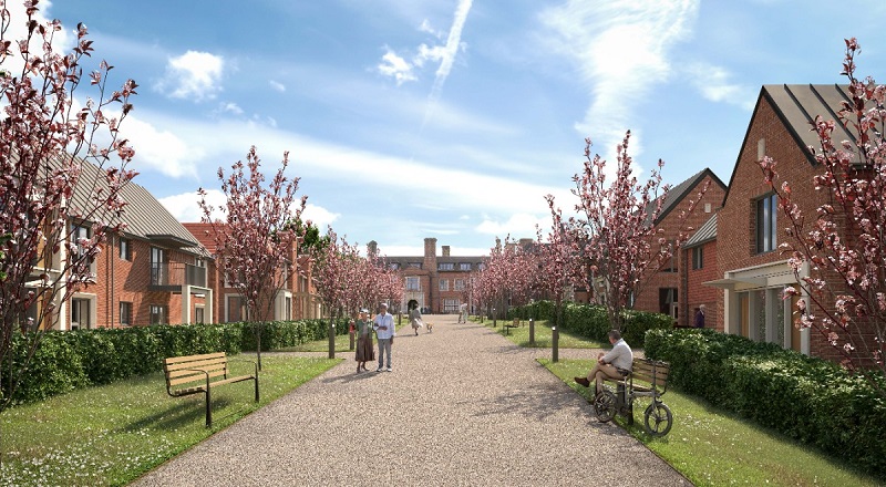 The plans include restoring the extensive grounds, which will be open to the local community for the first time in the estate's history