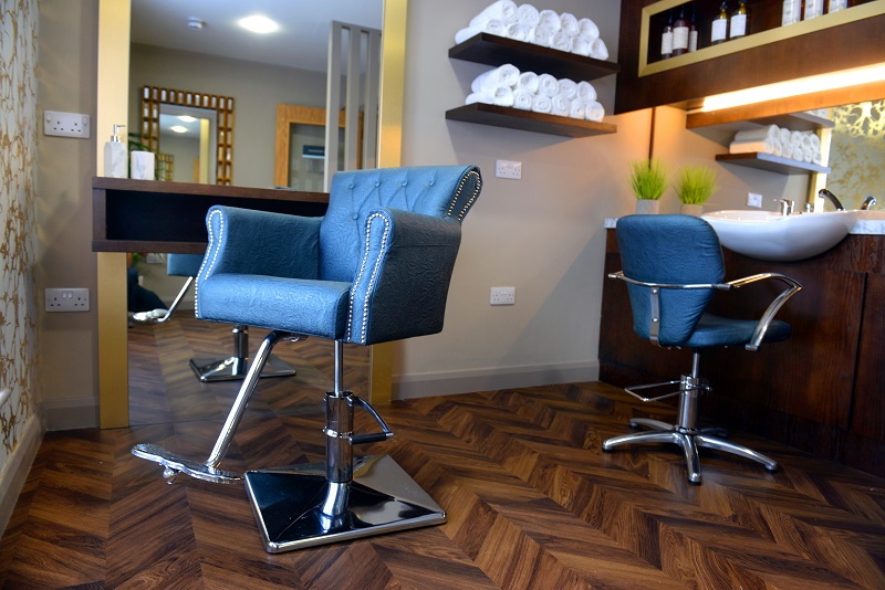 The Expona Commercial LVT range was selected for the café, dining room, and hairdressing salon, which will see heavy footfall and potential spillages