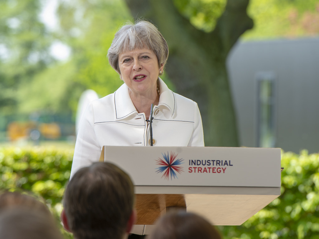Theresa May said smart technologies offered 'a new weapon in the fight against disease'