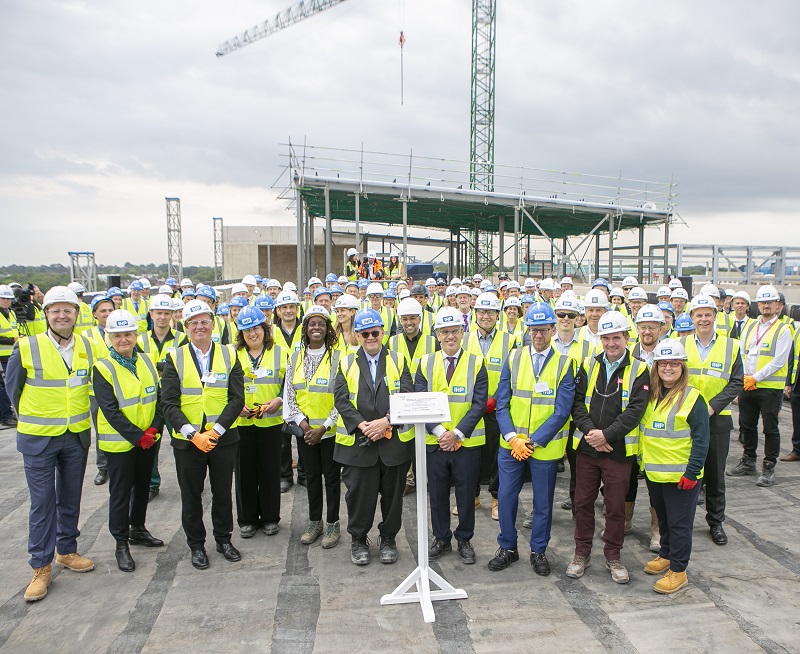 Topping out ceremonies date back to Roman times and mark the completion of the building's frame