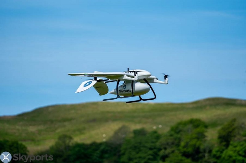 The drone package delivery market is projected to be worth £21bn by 2030 