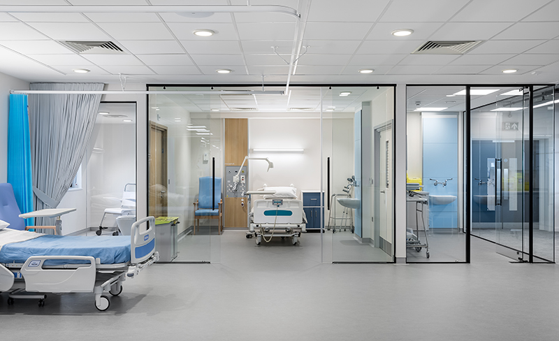 State of the art Hospital Simulation Suite opens to offer NHS Nurses training in infection prevention and control