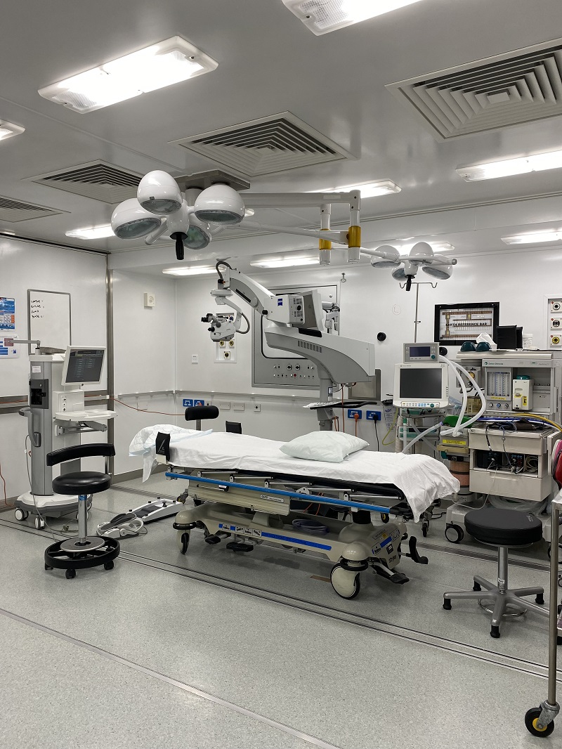 The unit at Broomfield Hospital will provide additional capacity for ophthalmic procedures