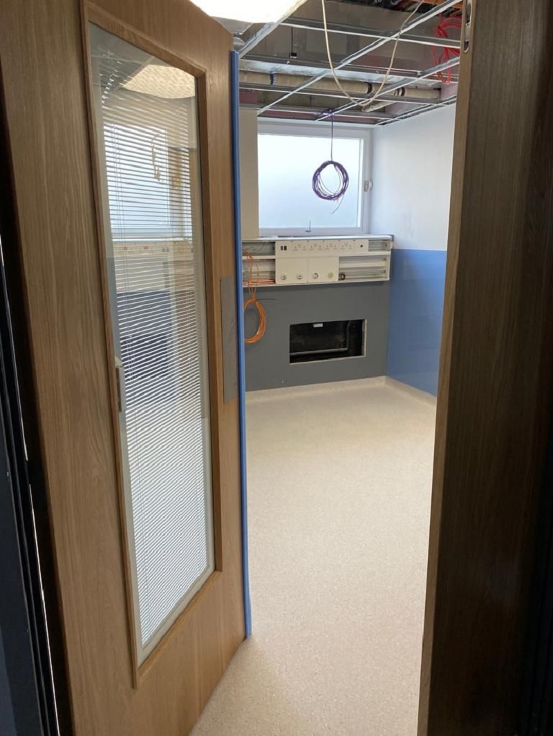 Vistamatic and BetweenGlassBlinds work on new respiratory unit in Oxford