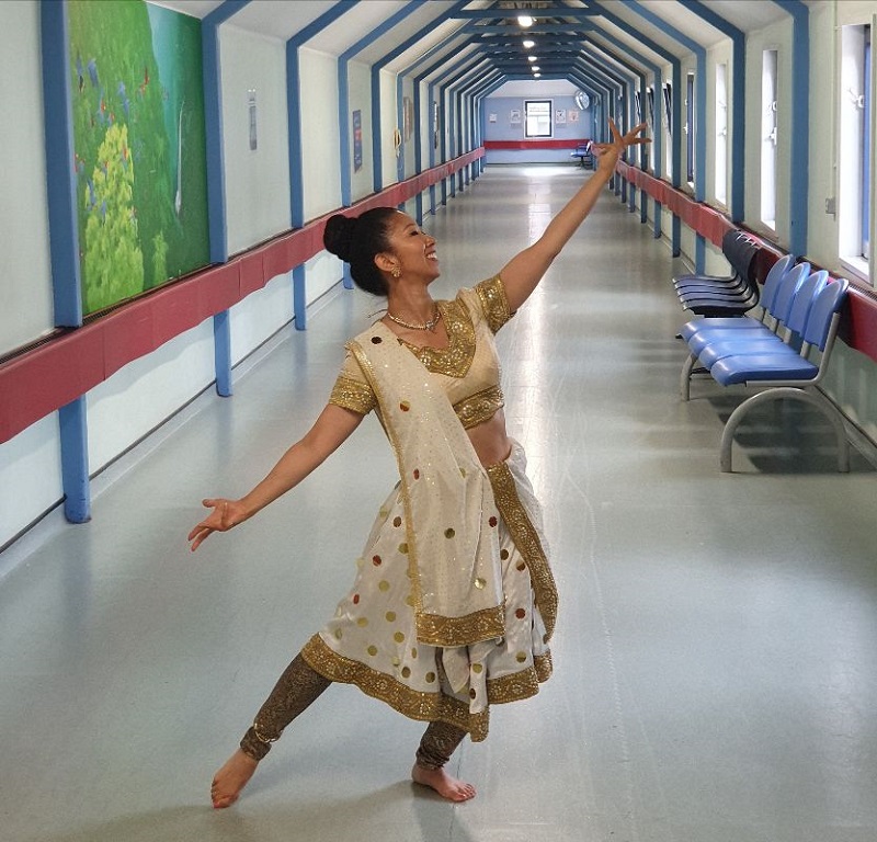Bollywood dancing is helping to rehabilitate elderly patients at Newham Hospital