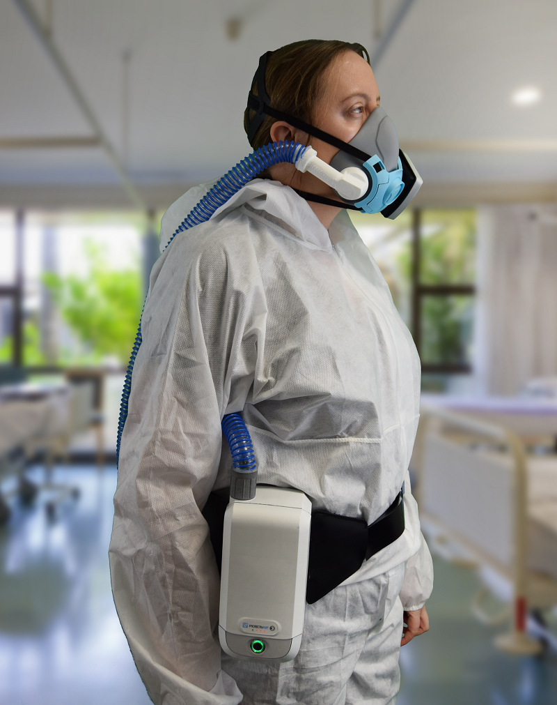 It is estimated that the NHS and social care sectors spent roughly £500m on disposable respiratory protective equipment in 2020 alone