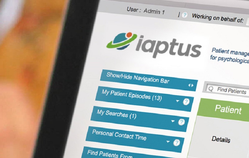 Mayden's iaptus patient management system offers interoperability with more than 20 providers of digital apps and interventions