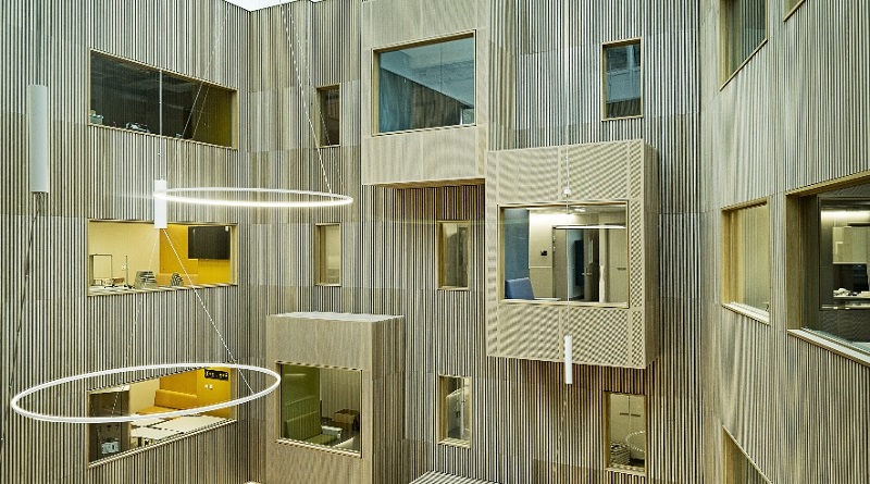 Haraldsplas Hospital New Ward Building (CF Møller Architects) won the Award for Best Healthcare Development (International)
