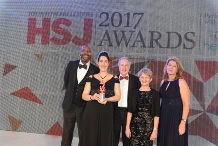 Sheffield Teaching Hospitals NHS Foundation Trust's catering team was also singled out for praise with the Award for Improving Environmental and Social Sustainability