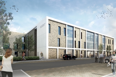 The building planned for North West Edinburgh at Muirhouse