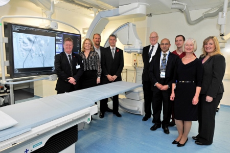 Artis zee ceiling-mounted system installed at Basingstoke and North Hampshire Hospital
