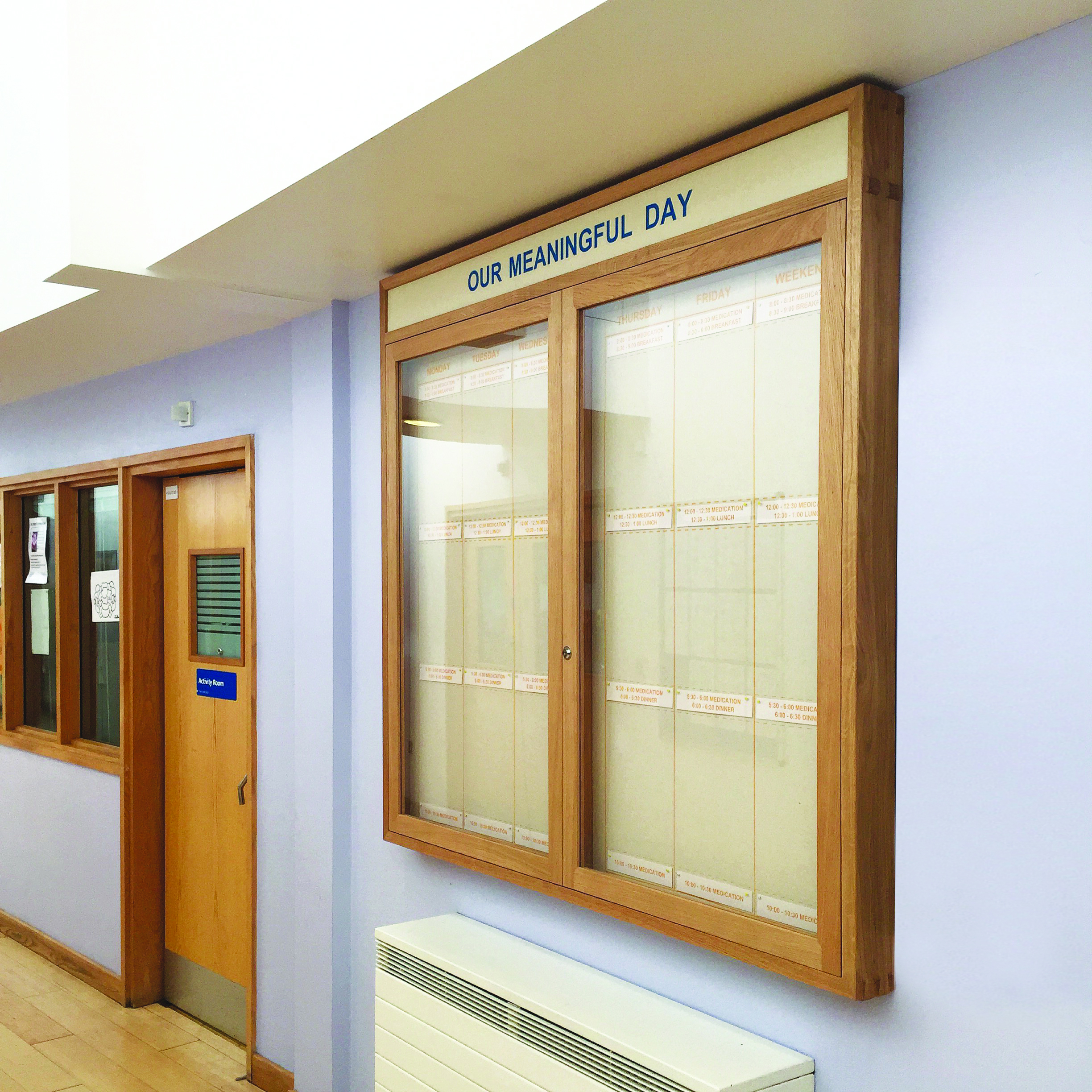 London-based design collective, Assemble, created a functional noticeboard