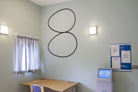 The resource room has been worked on by Gavin Turk