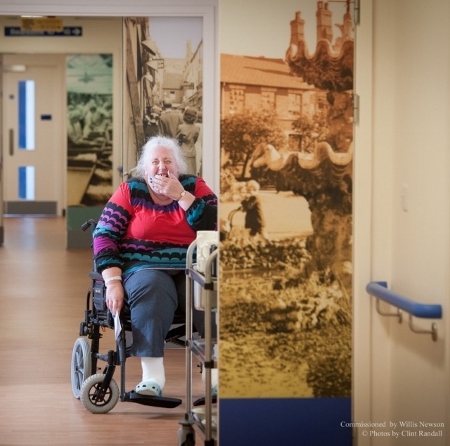 Artwork central to revamp of elderly care unit at Prospect Park Hospital