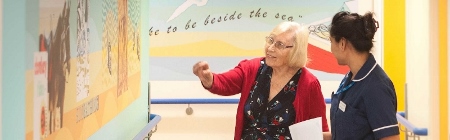 Artwork central to revamp of elderly care unit at Prospect Park Hospital