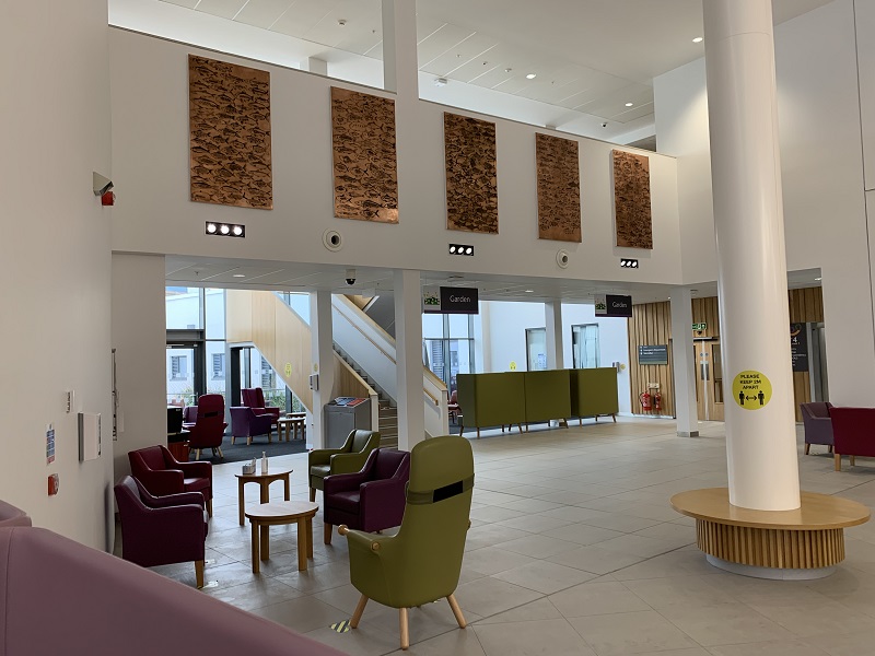 Artwork unveiled at Scotland's first net-zero carbon hospital