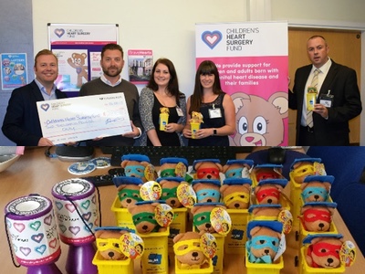 B&M Waste show its support for Children’s Heart Surgery Fund