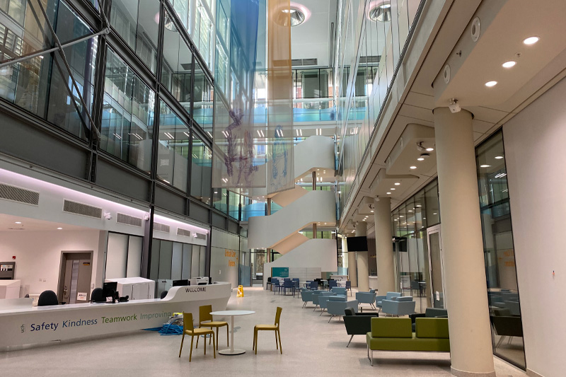 Balancing comfort and durability in healthcare waiting areas