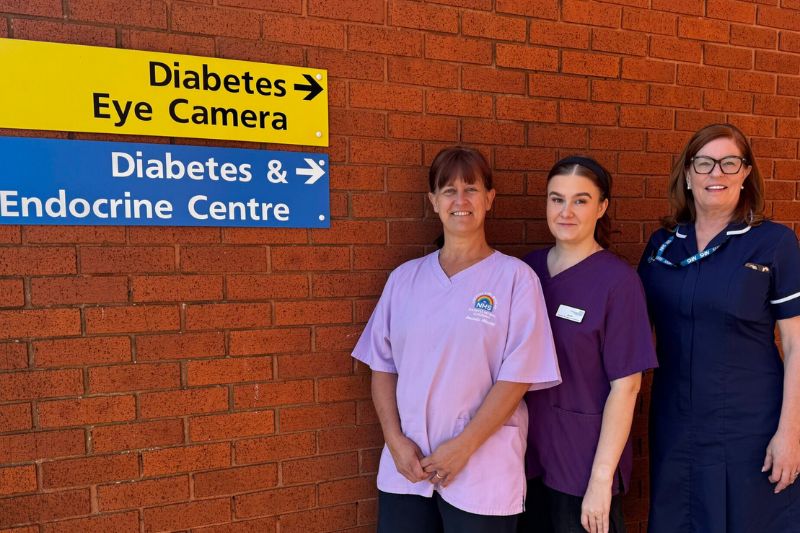 Bassetlaw Hospital opens refurbished diabetic eye screening clinic