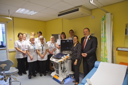 Bath patients among first to benefit from new Carestream ultrasound technology

