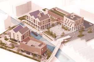 BDP shares plans for mixed-use housing development to include a health centre