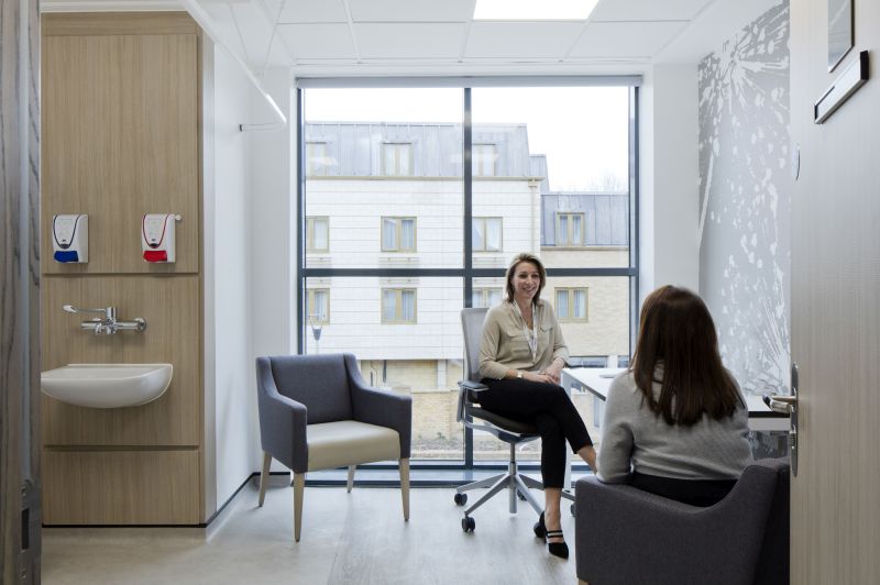 The building has been designed to be less clinical and was based on feedback from staff and patients