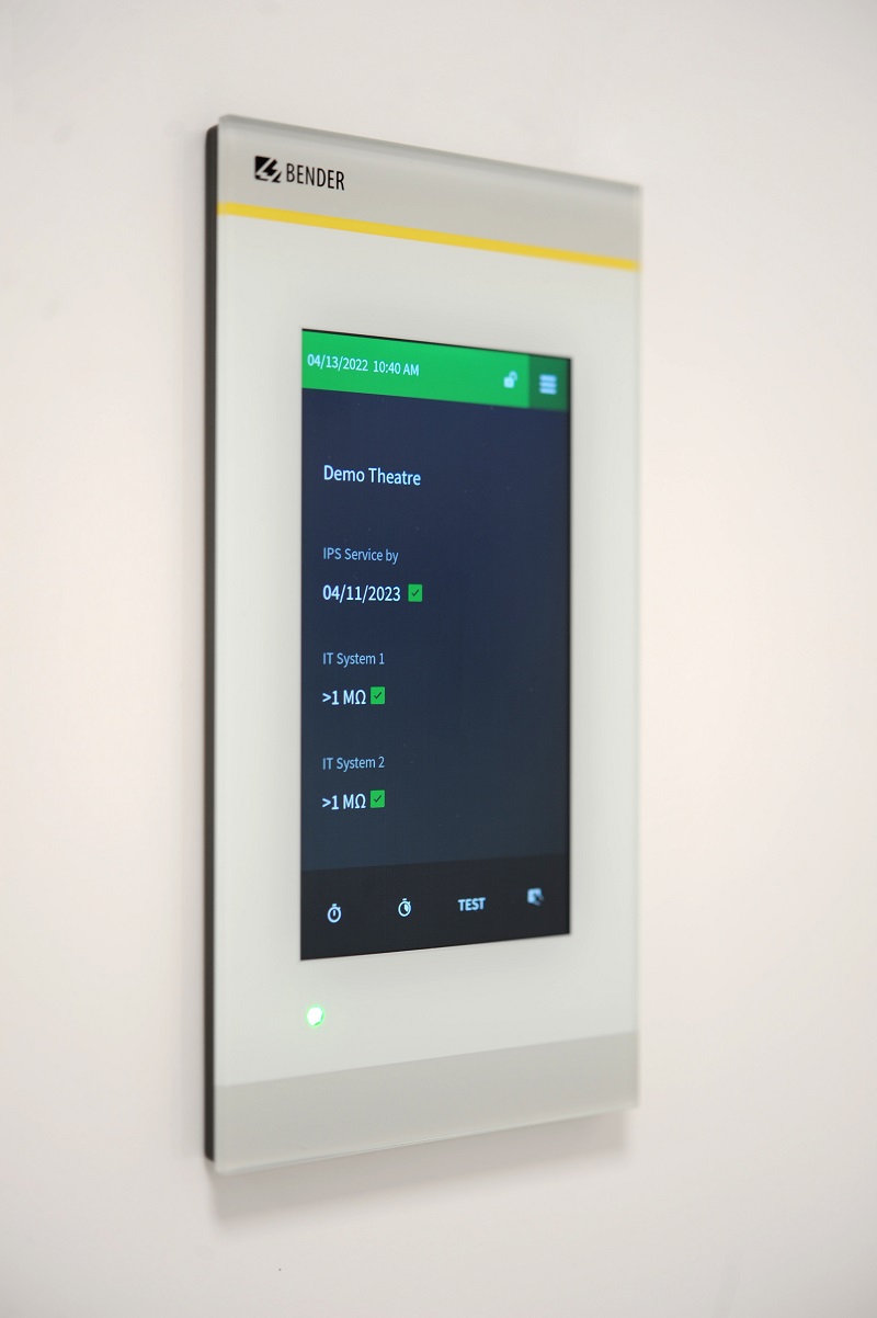 Bender develops healthcare remote alarm indicator and control panel 