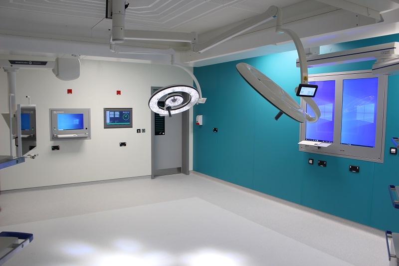 Bender installs theatres at Merlin Park Hospital, Galway