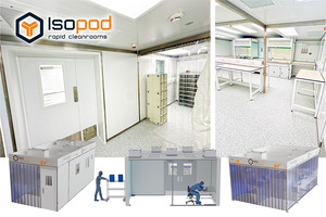 Isopod Rapid Cleanrooms – the elite modular systems saving your host building from unwanted modifications