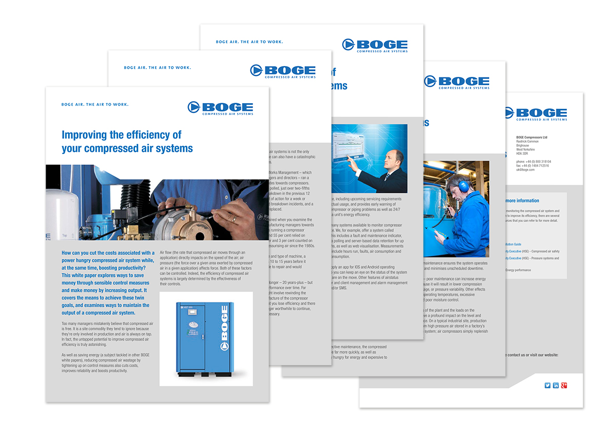 Boost compressed air system efficiency with new white paper