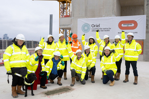 Bouygues UK tops out on new eye centre