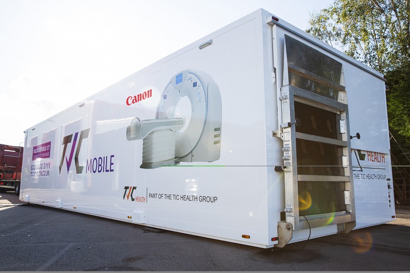 Bradford Royal Infirmary takes delivery of relocatable CT scanner in response to COVID-19 pandemic