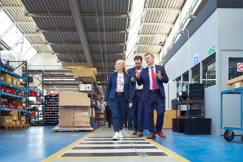 Brandon Medical welcomes Mayor Tracy Brabin for the launch of West Yorkshire’s £160 million Investment Zone