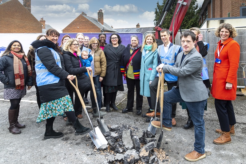 Breaking ground at the new St Clements practice in Winchester
