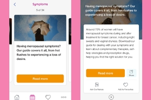 Breast cancer app receives Lottery funding