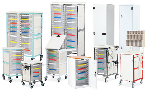 Bristol Maid unveils brochure for its Caretray trolley, rack and cabinet range