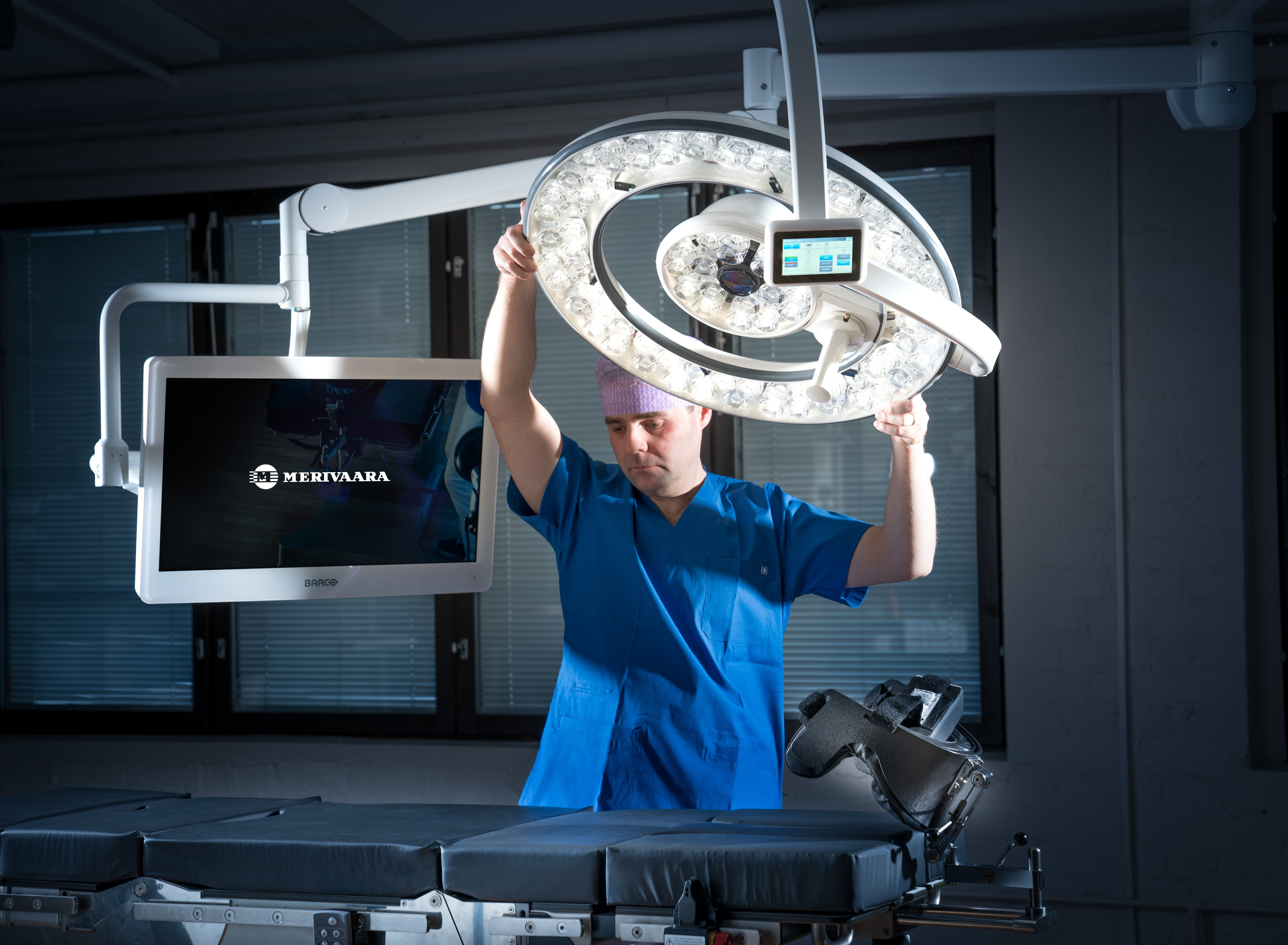 Bug-busting Merivaara Q-Flow surgical light showcased