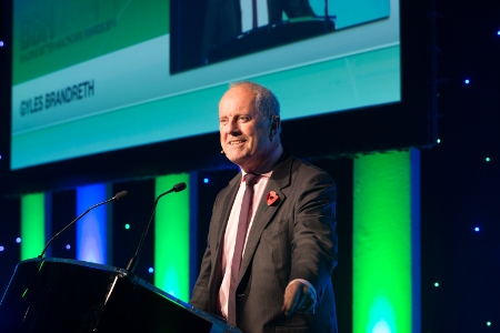 The celebrity host for 2014 was Gyles Brandreth