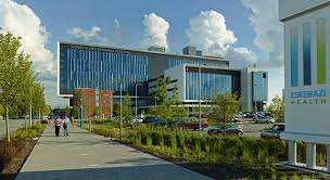 HOK Architects won the Award for Best International Development for the Sidney and Lois Eskenazi Hospital