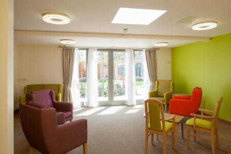 Jane Darbyshire and David Kendall was highly commended for its work on the new inpatient unit at Thorpe Hall Hospice, Peterborough