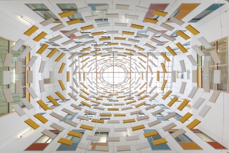 The Terrell acoustic-baffling sculpture at Bristol Royal Infirmary was also highly commended in this category