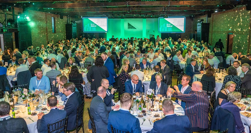 Guests enjoyed a three-course meal prior to the trophies being awarded