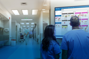 Burton hospital avoids discharge delays with patient flow technology 