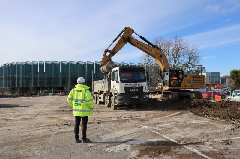 Cambridge Cancer Research Hospital: Laing O’Rourke breaks ground on pre-construction works