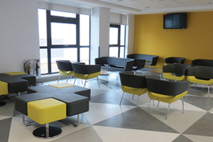 Can a GP practice in a health centre stand out from the crowd?