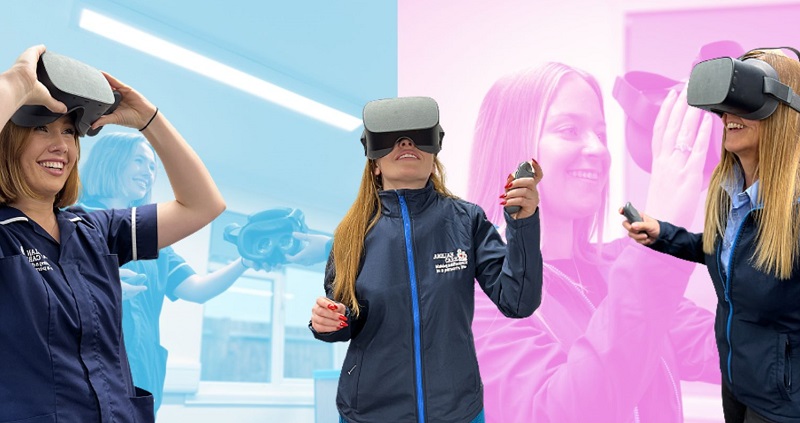 Care at the heart Of MOONHUB’s new VR dementia training suite 