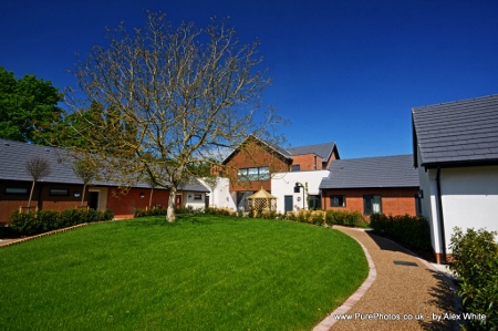 During development of the Horsham unit, a tree was retained within the courtyard. This part of Care UK\'s efforts to manage risk while providing a \'normal\' and homely environment for patients. Many times features like this, despite being considered important, are designed out 