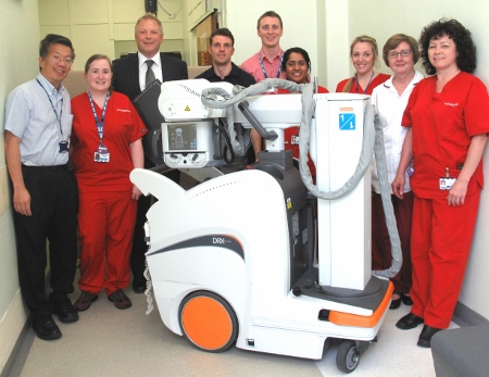 CARESTREAM DRX-Revolution mobile imaging deployed at two Blackpool hospitals