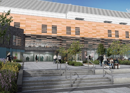 Chase Farm Hospital starts on site